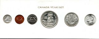 Canada 1958 Silver Coin Set
