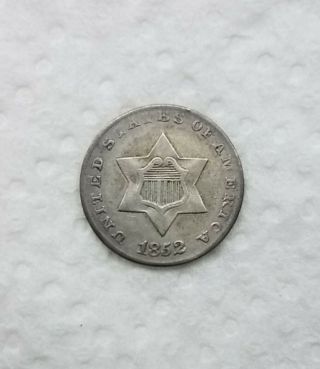 1852 3 Cent Silver (trime)
