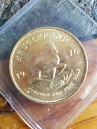 1976 South Africa 1 Oz Gold Krugerrand Ms,