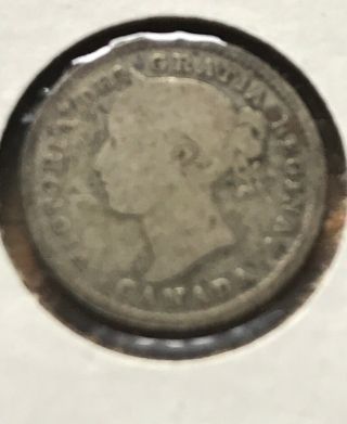1875 Canada 10 Cents