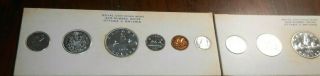 Canada/canadian Proof Like 1959 Coin Set In Holder With No Plastic