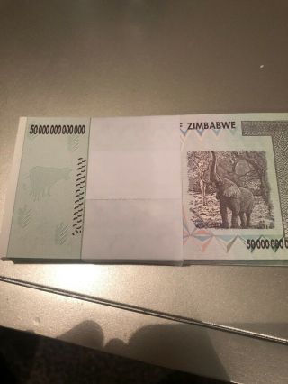 Zimbabwe 100 Trillion Dollars 2008. 2