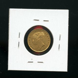 1860 Great Britain Gold Half Sovereign Co140