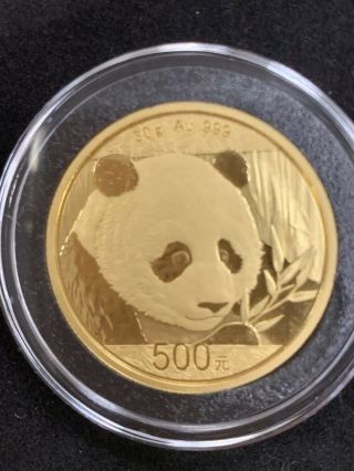 2018 1 0z 100 Yen Gold Panda Coin