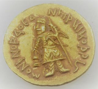 Ancient Kushan Hammered Gold Coin 2.  03grams High Carat Gold