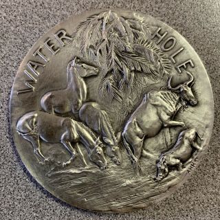 Society of Medalists 27 SILVER Anna Hyatt Huntington 1943 ONLY 100 MINTED 3