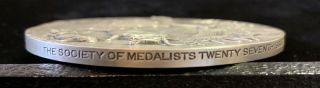Society of Medalists 27 SILVER Anna Hyatt Huntington 1943 ONLY 100 MINTED 5