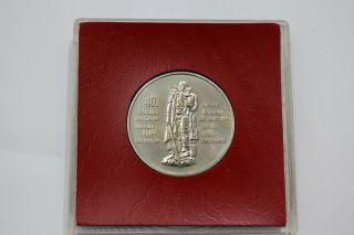 Germany Ddr Liberation From Fascism 10 Mark 1985 Cased B19 Cg46
