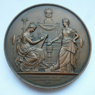 France / 1833 King Louis Philippe French Historic Medal / Paris Museum