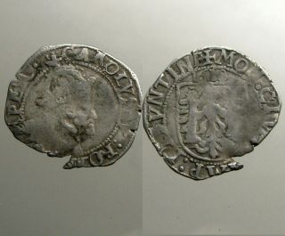 Besancon (france) Silver Corolus_dated 1618_charles V - Holy Roman Emperor