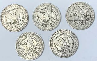 1882 1883 1890 1891 CC Morgan Silver Dollar.  14 Coins.  Estate Liquidation 10