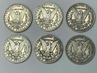 1882 1883 1890 1891 CC Morgan Silver Dollar.  14 Coins.  Estate Liquidation 8