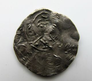 Netherlands 11 Century Silver Denar,  Deventer B.  Bernold 1040 - 54