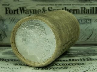 $20 Bu Morgan Roll Unc Silver Dollar 1885 & Cc Morgan Dollar Ends Pre 21 19