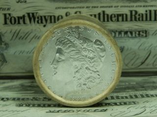 $20 Bu Morgan Roll Unc Silver Dollar 1889 & Cc Morgan Dollar Ends Pre 21 18