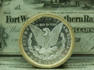 $20 Bu Morgan Roll Unc Silver Dollar Dmpl 1879 & Cc Morgan Dollar Ends Pre 21 03