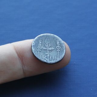 Imperatorial Roman Silver Coin Denarius Of Mark Antony C 32 Bc Legion Iii