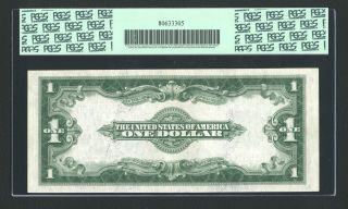 U.  S.  1923 $1 SILVER CERTIFICATE BANKNOTE FR - 237 CERTIFIED PCGS 