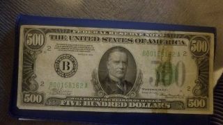 500 Dollar Bill Real Usa Paper Money