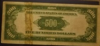 500 dollar bill REAL USA Paper Money 2