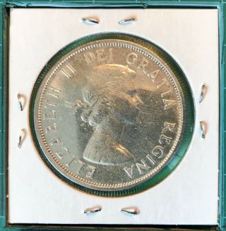 6 - 1958 CANADIAN Silver Dollars ESTATE Never Been Graded 2