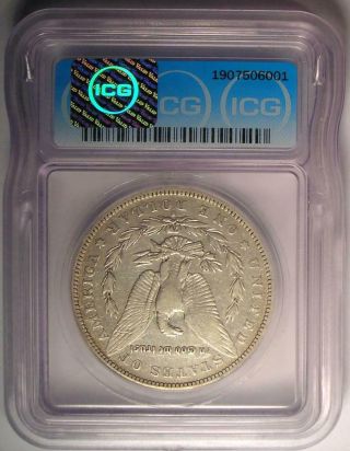 1893 - S Morgan Silver Dollar $1 - Certified ICG F12 - Rare Coin - $4,  250 Value 3