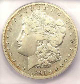 1893 - S Morgan Silver Dollar $1 - Certified ICG F12 - Rare Coin - $4,  250 Value 5