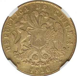 Chile: Republic Gold 8 Escudos 1850