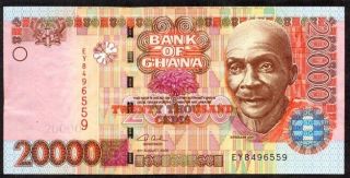 Ghana Banknote 20000 Cedis 2006 Pick 36.  C Unc