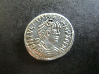 Maiorianus (457 - 461).  Silver Half Siliqua.  Vandals.  Coin