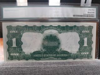 1899 $1 SILVER CERTIFICATE BLACK EAGLE FR - 233 CERTIFIED UNCIRCULATED PMG - 64 4