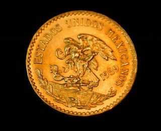 1917 - 1959 Mexico Gold 20 Pesos Uncirculated,  Needs Grading