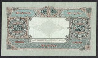 Netherlands 25 Gulden 1929 VF/XF Willem van Oranje P46 HZ051620 2