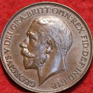 1911 Great Britain 1/2 Penny Foreign Coin