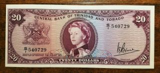 Trinidad & Tobago $20 Dollars 1964 (p - 29c) Gem Cu