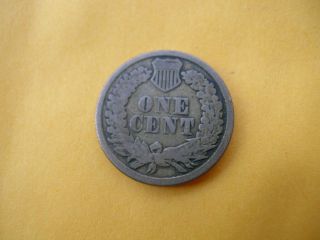 1861 Indian Head Cent (Civil War Era) - No Problems Coin 2