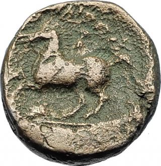 Philip Ii 359bc Olympic Games Horse Race Win Macedonia Ancient Greek Coin I70654