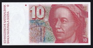 Switzerland - - - - - - - 10 Francs 1980 - - - - - - Xf,  - - - - - -