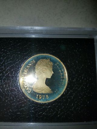 1976 Bahama $100 gold coin 6 Queens 2