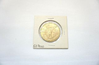 50 Peso Mexican Gold Coin (1821 - 1947) 2