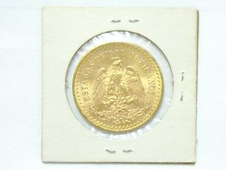 50 Peso Mexican Gold Coin (1821 - 1947) 3