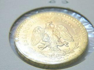 50 Peso Mexican Gold Coin (1821 - 1947) 7