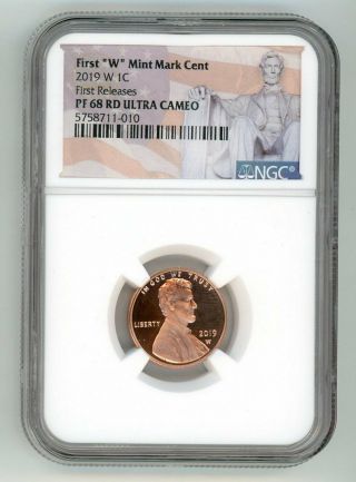 2019 W Lincoln Penny 1c Mark Cent Ngc Pf 68 Rd First Releases 5758711 - 010