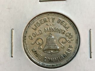 Telluride Co Liberty Bell Gold Mining Co.  Good For 12 - 1/2c In Trade Token