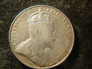 1905 F Vf Sharp Canada Fifty Cents 50 Cent Coin Superior Quality