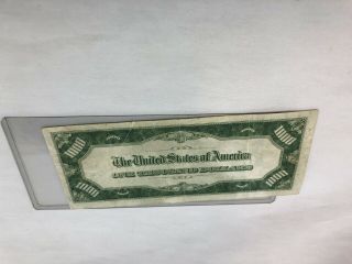 1928 $1000 Federal Reserve Note 