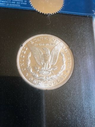 Rare 1890 CC S$1 GSA HOARD MS62 Morgan UNCIRCULATED Silver Dollar.  Coin 4