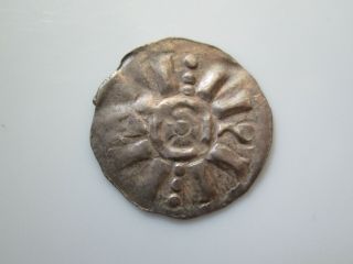 Friesland 11 century silver denar near 1020 - 25,  Heinrich II 1002 Ilich 20.  8.  3 2