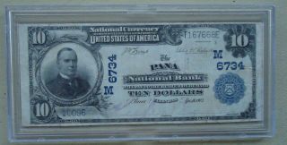 1902 National Banknote 