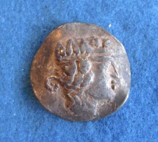 Rare Celtic Imitation Silver Tetradrachm Of Thasos After 148 B.  C.